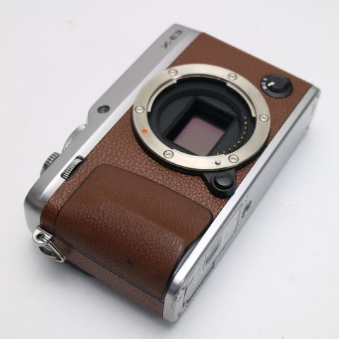 美品 FUJIFILM X-E3 ブラウン スマホ 中古 FUJIFILM