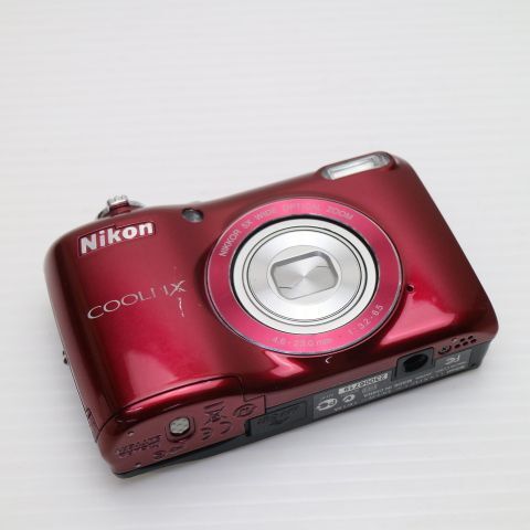 美品 COOLPIX L26 レッド 中古本体 安心保証 即日発送 デジカメ Nikon デジタルカメラ 本体 7,770円