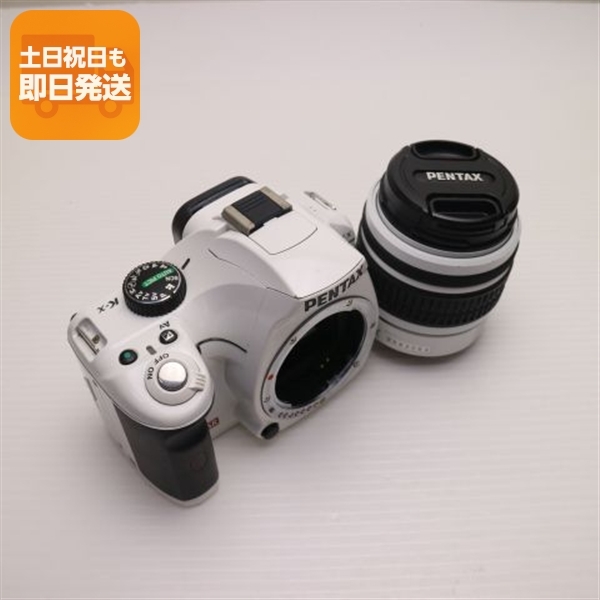 美品 PENTAX K-X ホワイト 中古本体 安心保証 即日発送 PENTAX デジタル一眼 本体
