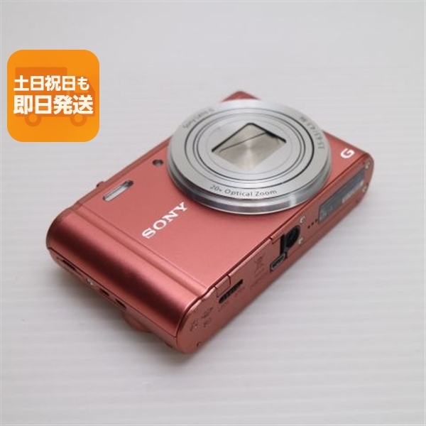 美品 DSC-WX350 ピンク 中古本体 安心保証 即日発送 デジカメ SONY 本体