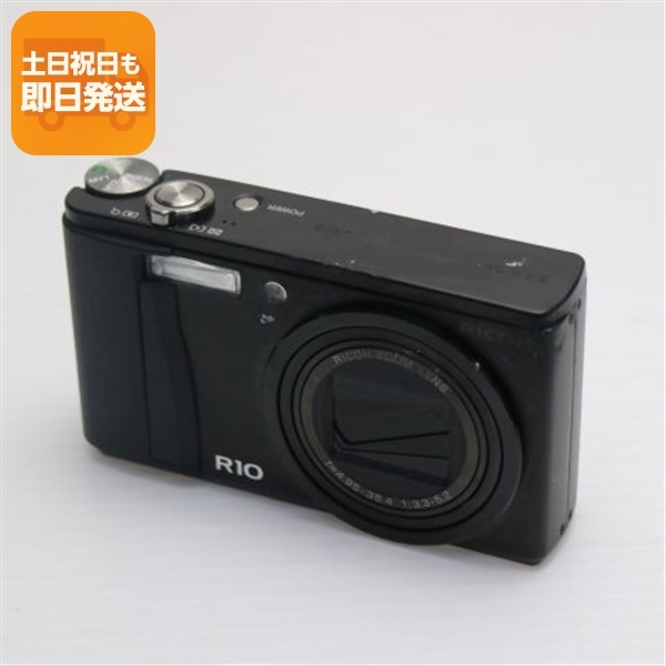 良品中古 RICOH R10 ブラック 中古本体 安心保証 即日発送 RICOH デジカメ デジタルカメラ 本体