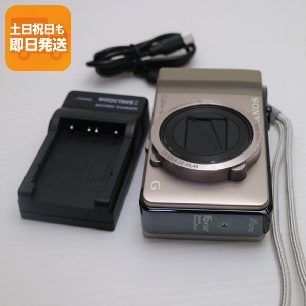 超美品 Cyber-shot DSC-HX9V ゴールド 中古本体 安心保証 即日発送 SONY デジカメ デジタルカメラ 本体