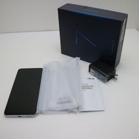 超美品 SIMフリー ZenFone 7 パステルホワイト 安心保証 即日発送