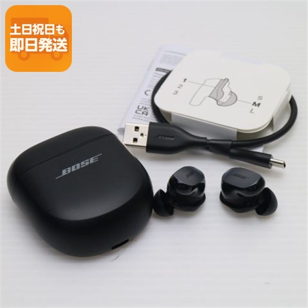 超美品 QuietComfort Ultra Earbuds ブラック イヤホン BOSE 即日発送