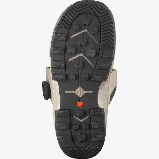 新品未使用23-24年モデル SALOMON  VISTA DUAL BOA  Vintage Khaki?23.5cm スノボ 土日祝発送OK