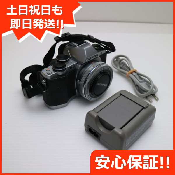 美品 E-M10 レンズキット シルバー 中古本体 安心保証 即日発送 ミラーレス一眼 OLYMPUS 本体