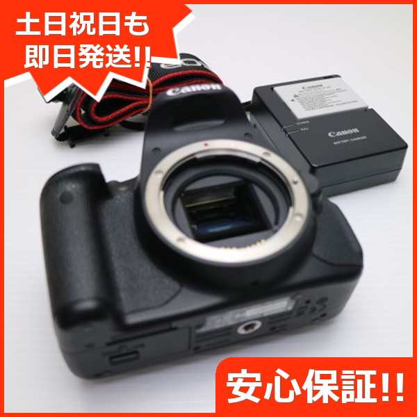 新品同様 EOS Kiss X6i ブラック ボディ 中古本体 安心保証 即日発送 デジ1 Canon デジタルカメラ 本体