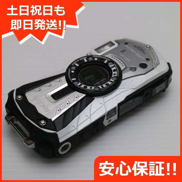 良品中古 WG-40w ホワイト 中古本体 安心保証 即日発送 コンデジ RICOH 本体