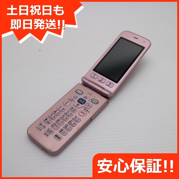 超美品 F-01M ピンク スマホ 本体 白ロム 中古