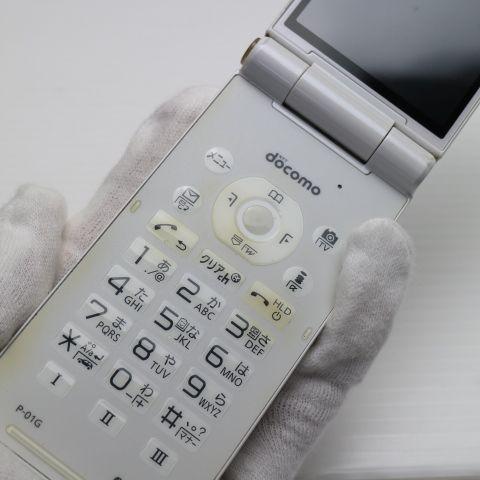 良品中古 P-01G ホワイト 中古本体 安心保証 即日発送 ガラケー Panasonic DoCoMo 本体 白ロム