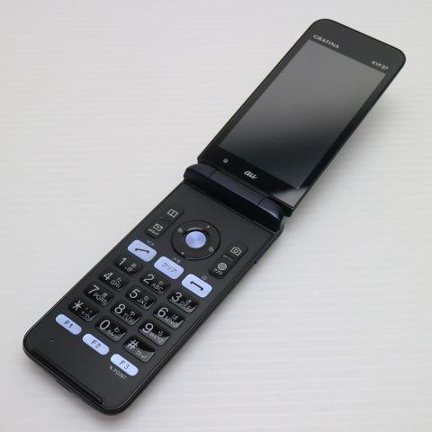 美品 GRATINA KYF37 かんたんケータイ ブラック  スマホ 安心保証 即日発送  スマホ  中古本体 白ロム 中古 ガラケー au KYOCERA
