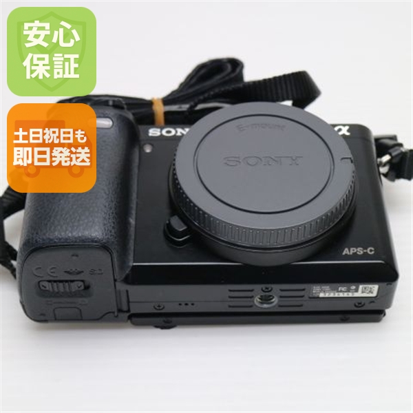 超美品 α6000 ILCE-6000 ボディ ブラック 中古本体 安心保証 即日発送