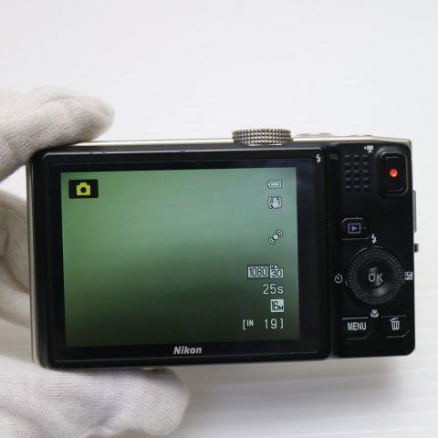 良品中古 COOLPIX S8200 ナチュラルホワイト 中古本体 安心保証 即日