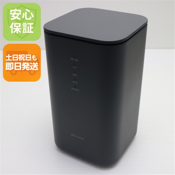 新品同様 HR02 home 5G ダークグレー DoCoMo ルーター SHARP 即日発送
