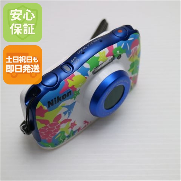 美品 COOLPIX W100 マリン 中古本体 安心保証 即日発送 コンデジ Nikon