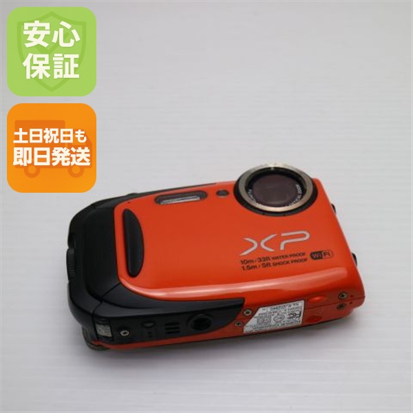 美品 FinePix XP70 オレンジ 中古本体 安心保証 即日発送 デジカメ FUJIFILM 本体