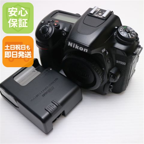 超美品 D7500 ボディ ブラック 中古本体 安心保証 即日発送 一眼レフ Nikon 本体
