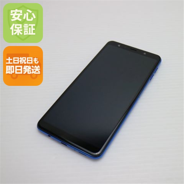 新品同様 SIMフリー Galaxy A7 ブルー スマホ 本体 白ロム 中古の通販 