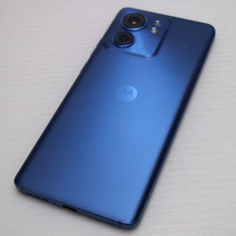 超美品 motorola edge 40 ルナブルー SIMフリー スマホ モトローラ 即日発送 土日祝発送OK