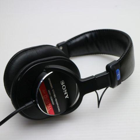 超美品 MDR-CD900ST ブラック ヘッドホン SONY 安心保証 【公式通販】