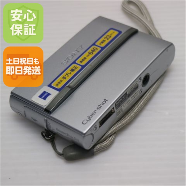 美品 Cyber-shot DSC-T900 シルバー 即日発送 SONY デジカメ デジタル