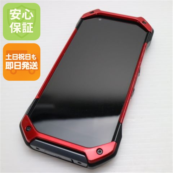 良品中古 TORQUE 5G KYG01 レッド 白ロム 本体 即日発送 土日祝発送OK