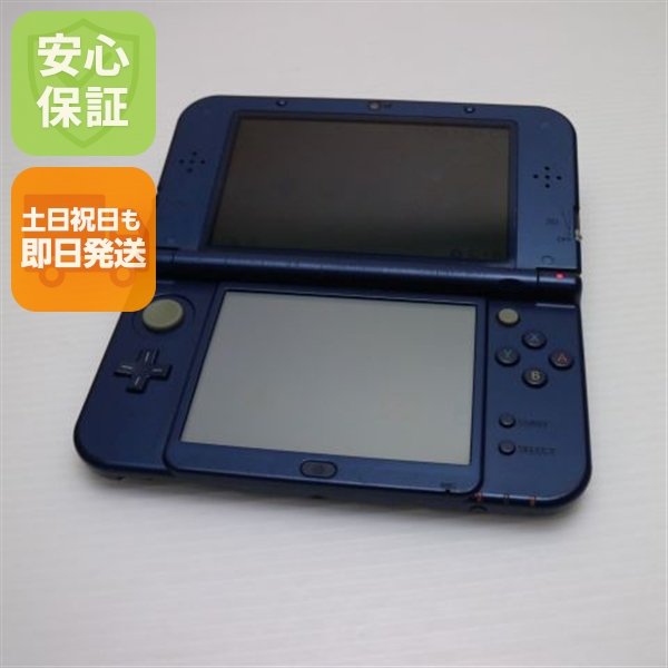 良品中古 Newニンテンドー3DS LL メタリックブルー 中古本体 安心保証 即日発送 game 任天堂 本体