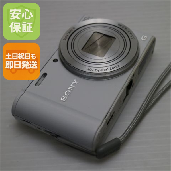 美品 DSC-WX350 ホワイト 中古本体 安心保証 即日発送 デジカメ SONY