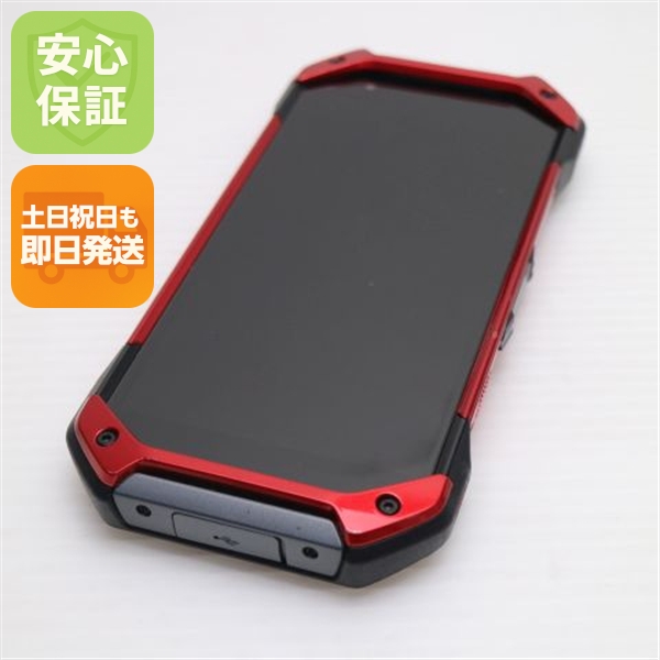 良品中古 TORQUE 5G KYG01 レッド 白ロム 本体 即日発送 土日祝発送OK