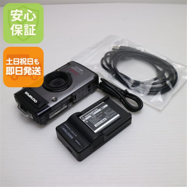 美品 TG-1 シルバー 中古本体 安心保証 即日発送 デジカメ OLYMPUS デジタルカメラ 本体