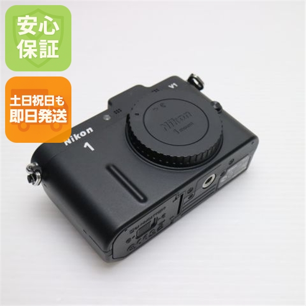 超美品 Nikon 1 V1 ボディ ブラック 中古本体 安心保証 即日発送 ミラーレス一眼 ニコン 本体