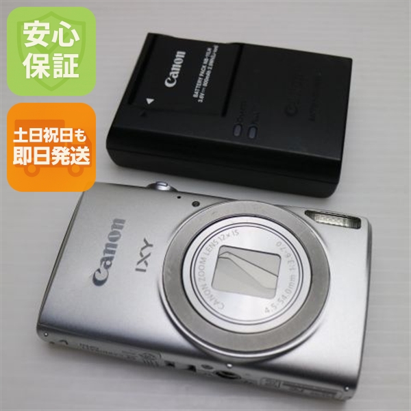 超美品 IXY 170 シルバー 中古本体 安心保証 即日発送 コンデジ Canon 本体