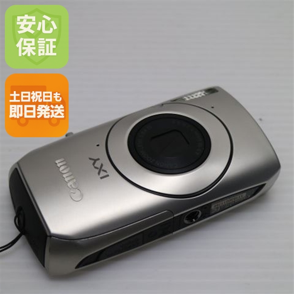 超美品 IXY 30S シルバー 中古本体 安心保証 即日発送 Canon デジカメ デジタルカメラ 本体