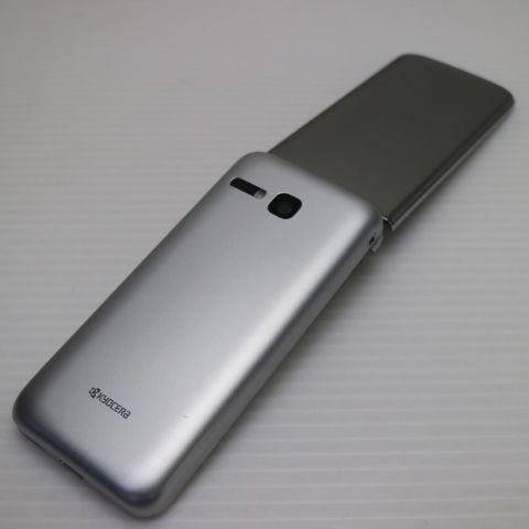 新品同様 903KC Y!mobile DIGNO ケータイ3 シルバー 白ロム 中古_1
