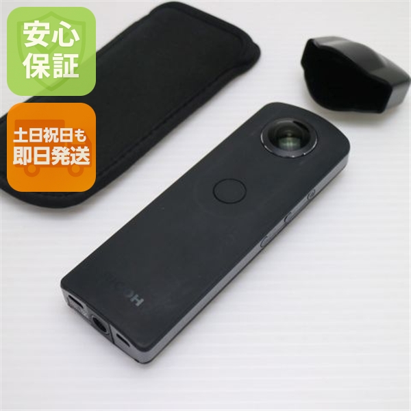 美品 RICOH THETA S Black 中古本体 安心保証 即日発送 コンデジ RICOH 本体