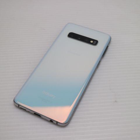 超美品 SIMフリー Galaxy S10 プリズムホワイト スマホ 本体 白ロム