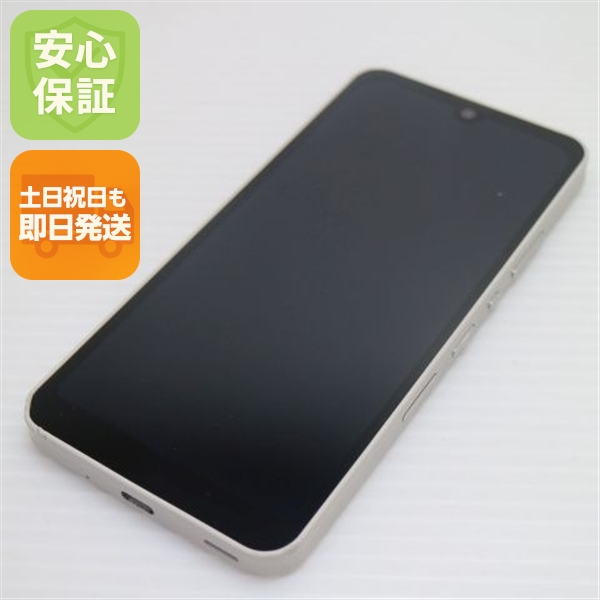 美品 SIMフリー SH-M20 AQUOS wish アイボリー スマホ 白ロム 中古 即日発送 土日祝発送OK