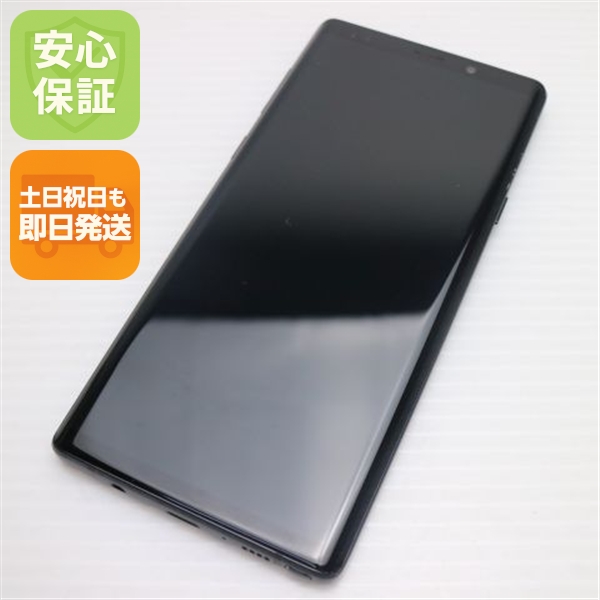 美品 SC-01L Galaxy Note9 ミッドナイトブラック  スマホ 本体 白ロム 中古