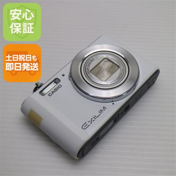 美品 EX-ZS240 ホワイト 中古本体 安心保証 即日発送 コンデジ CASIO 本体