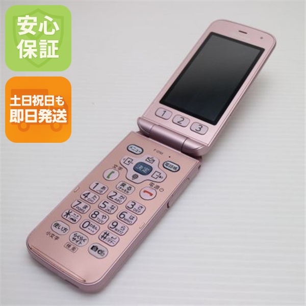美品 F-01M  ピンク スマホ 本体 白ロム 中古