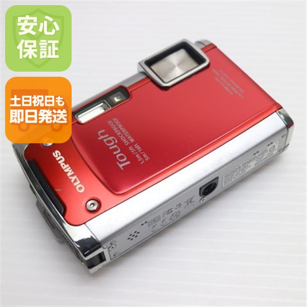 美品 TG-610 レッド 中古本体 安心保証 即日発送 OLYMPUS デジカメ デジタルカメラ 本体