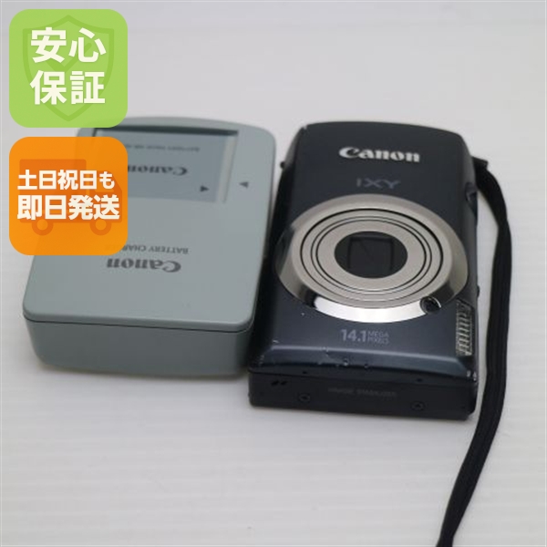 美品 IXY 10S ブラック 中古本体 安心保証 即日発送 Canon デジカメ デジタルカメラ 本体