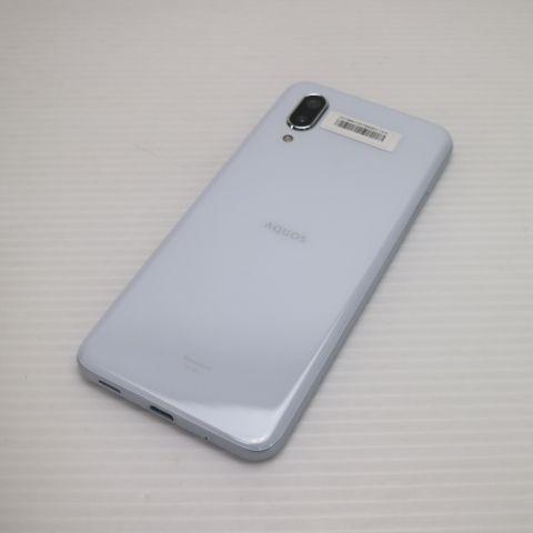 超美品 SIMフリー AQUOS sense3 plus ホワイト スマホ 白ロム 中古_1