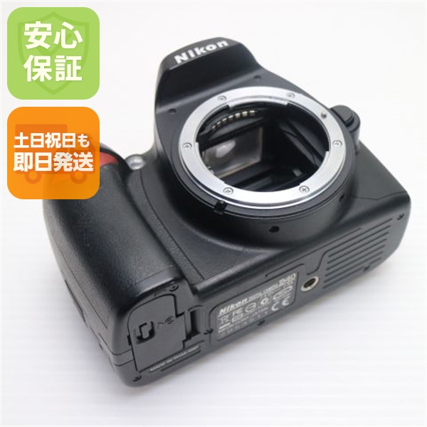 超美品 Nikon D40 ブラック ボディ 中古本体 安心保証 即日発送 Nikon デジタル一眼 本体