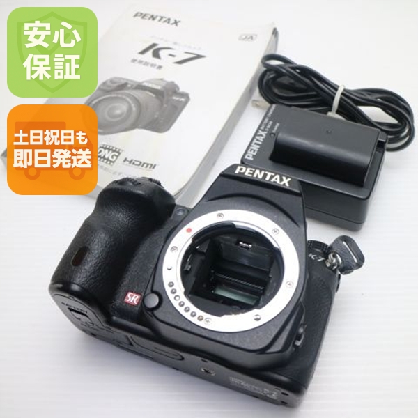 美品 PENTAX K-7 ブラック 中古本体 安心保証 即日発送 PENTAX デジタル一眼 本体