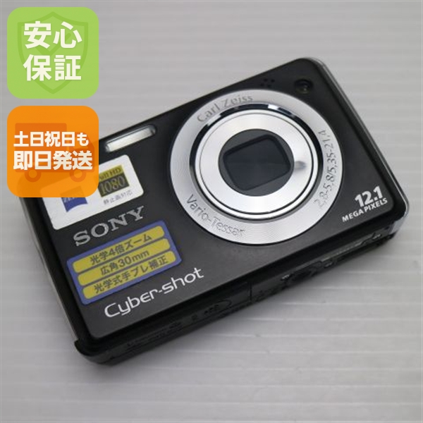 超美品 Cyber-shot DSC-W220 ブラック 中古本体 安心保証 即日発送 SONY デジカメ デジタルカメラ 本体