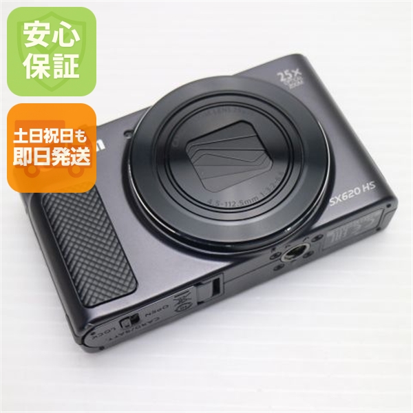新品同様 PowerShot SX620 HS ブラック 中古本体 安心保証 即日発送 コンデジ Canon 本体