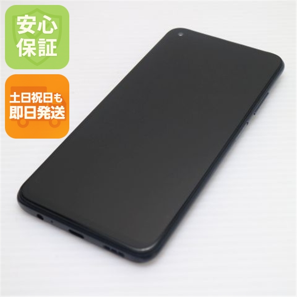 新品同様 Redmi Note 9T A001XM ナイトフォールブラック 白ロム 本体 即日発送 土日祝発送OK