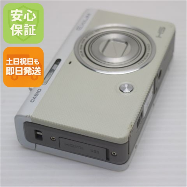 美品 EX-ZR70 ホワイト 中古本体 安心保証 即日発送 コンデジ CASIO 本体