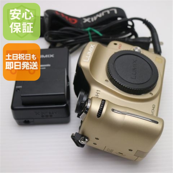 超美品 DMC-GH1 ゴールド ボディ 中古本体 安心保証 即日発送 Panasonic LUMIX デジカメ 本体